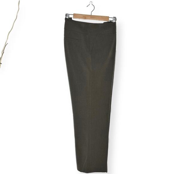 APT.9 Straight Leg Dress Pants Trousers Leg Gold Button Accent Brown Size 14 - Picture 6 of 10